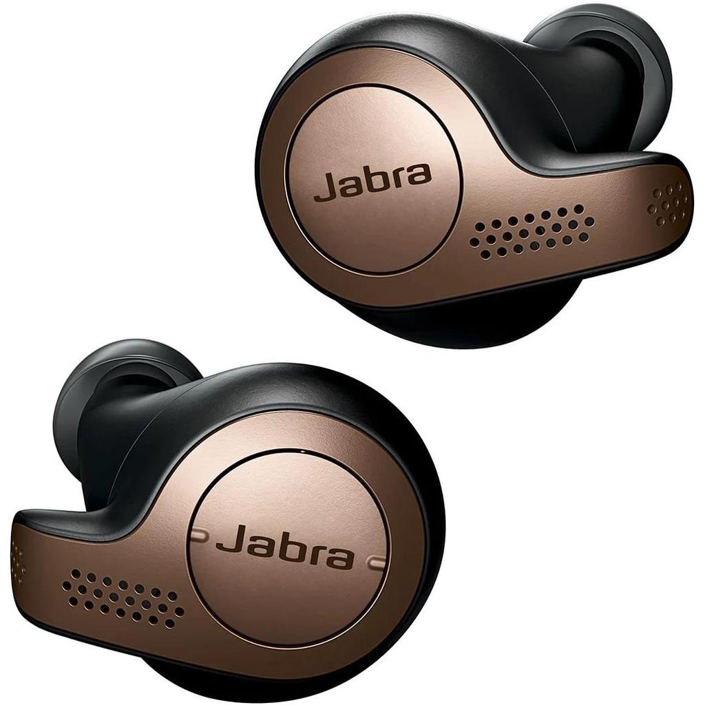 Jabra Elite 65T Earbud Noise-Cancelling Bluetooth Earphones - Black Refurbished - Jabra refurbished available on Backmarket