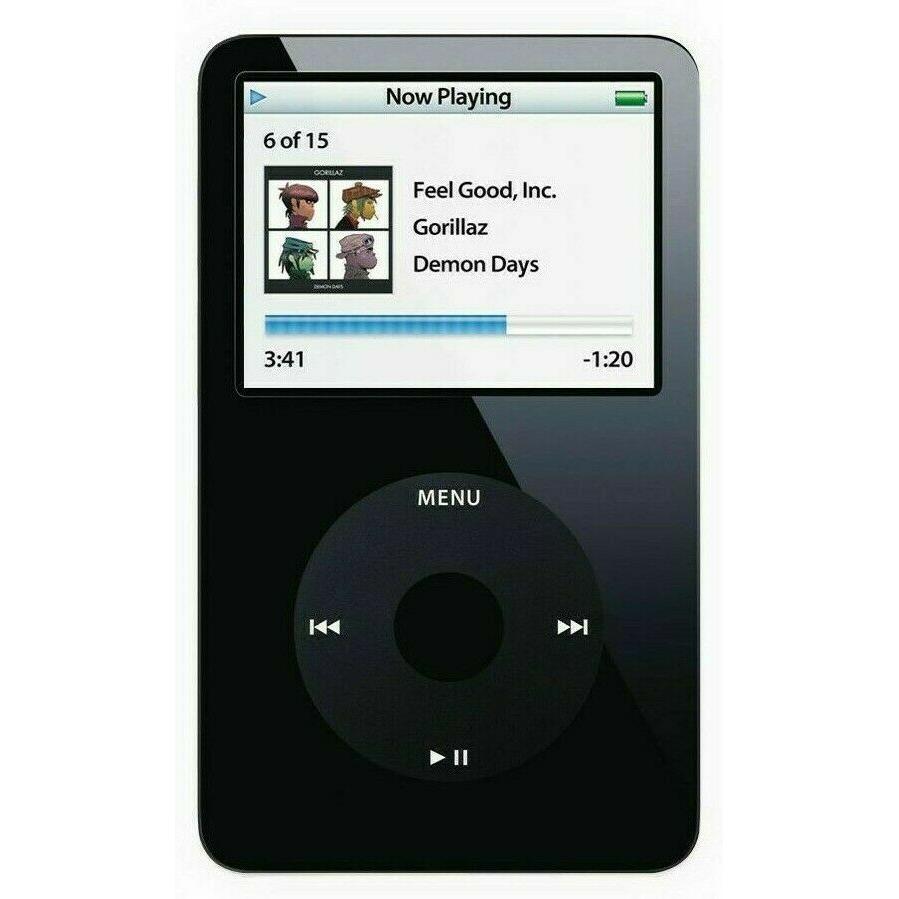 iPod classic 5 2006 30GB - Black Refurbished - Apple refurbished available on Backmarket
