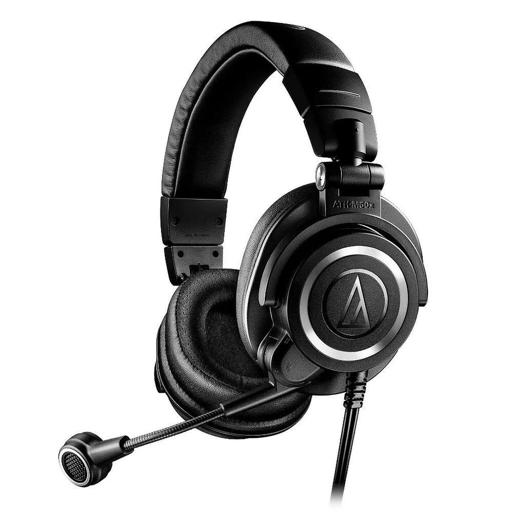 Audio-Technica ATH-M50XSTS Noise cancelling Gaming Headphone Bluetooth with microphone - Black Reconditionné - Audio-Technica refurbished available on Backmarket