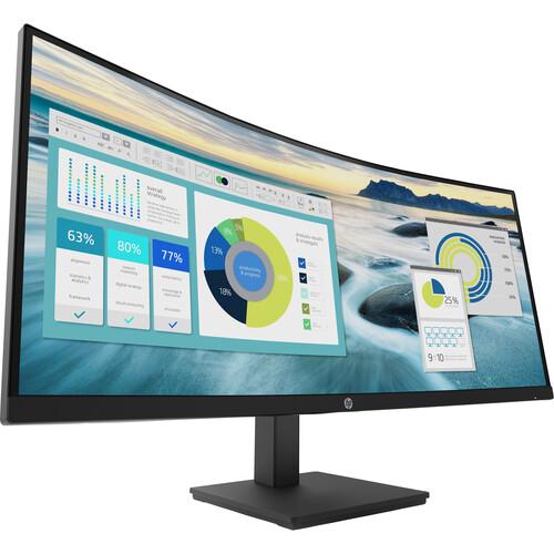 Hp 34-inch Monitor 3440 x 1440 LCD (P34hc G4) Refurbished - Hewlett-Packard (ou HP en abrégé) refurbished available on Backmarket
