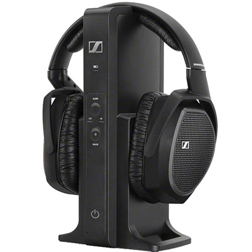 Sennheiser RS 175-U Headphone Bluetooth with microphone - Black Refurbished - Sennheiser refurbished available on Backmarket