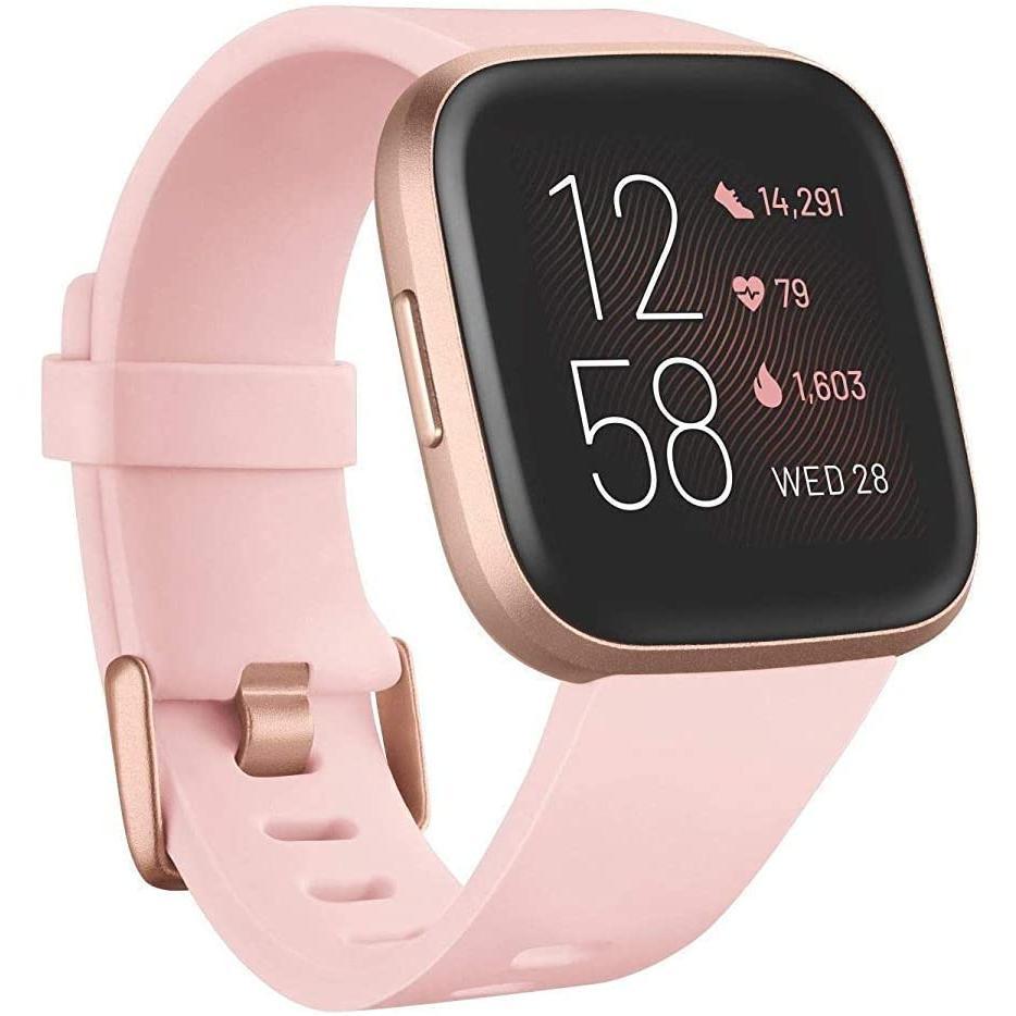 Smart Watch Fitbit Versa 2 HR - Pink Reconditionné - Fitbit refurbished available on Backmarket