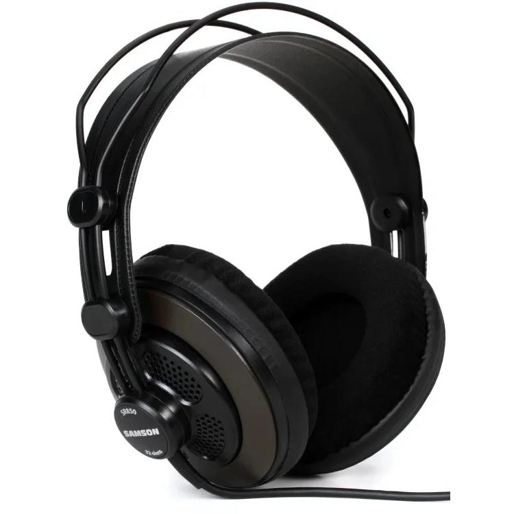 Samson SR850 Noise cancelling Gaming Headphone with microphone - Black Refurbished - Samson (This could refer to multiple brands, such as Samson Audio or refurbished available on Backmarket
