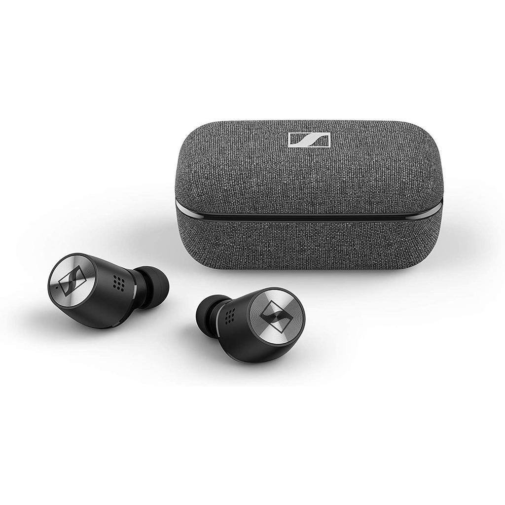 Sennheiser M3IETW2 Momentum True Wireless 2 Earbud Noise-Cancelling Bluetooth Earphones - Black Reconditionné - Sennheiser refurbished available on Backmarket