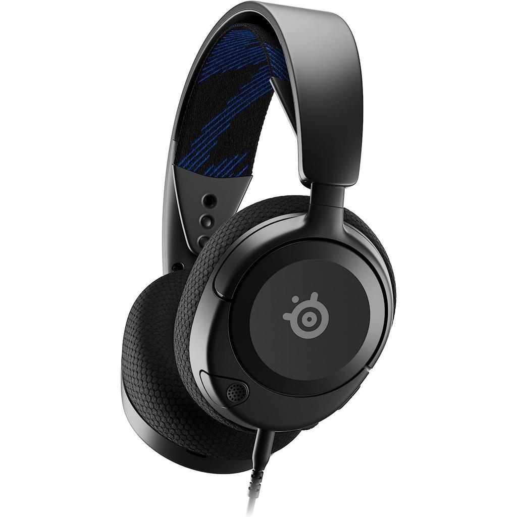 Steelseries Arctis Nova 1P Noise cancelling Gaming Headphone with microphone - Black Reconditionné - SteelSeries refurbished available on Backmarket