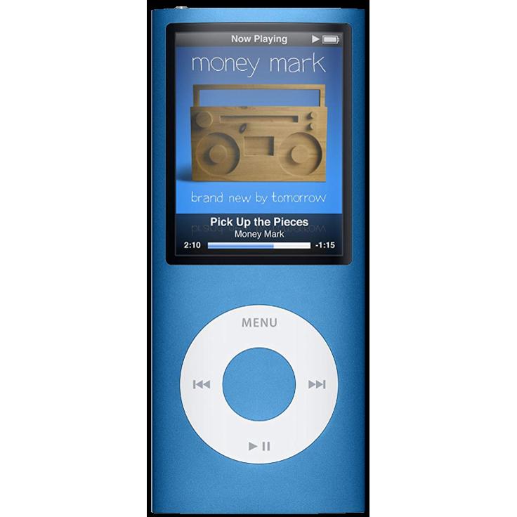 iPod nano 4 16GB - Blue Refurbished - Apple refurbished available on Backmarket