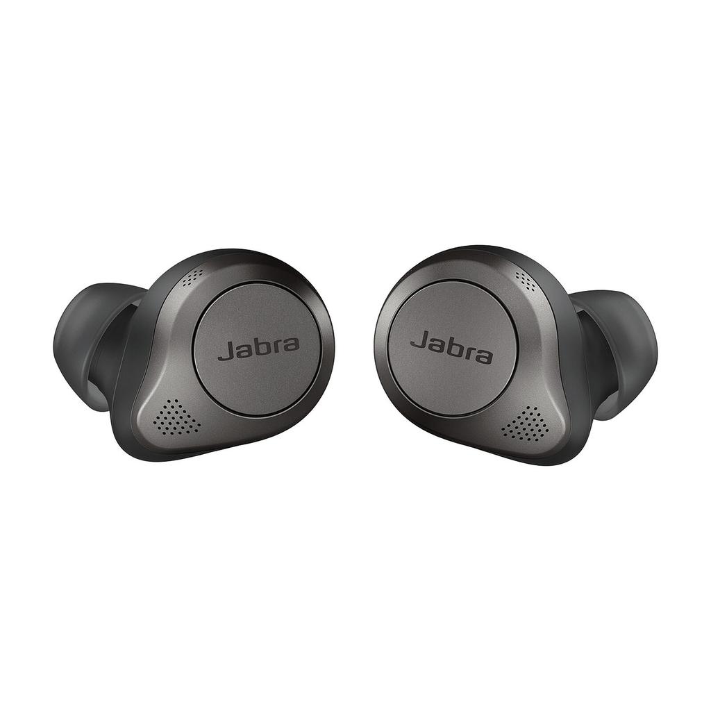 Jabra Elite 85T Earbud Noise-Cancelling Bluetooth Earphones - Black Reconditionné - Jabra refurbished available on Backmarket