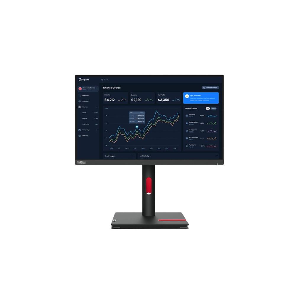 Lenovo 23-inch Monitor 1920 x 1080 LCD (Thinkvision T23I-30) Refurbished - Lenovo refurbished available on Backmarket