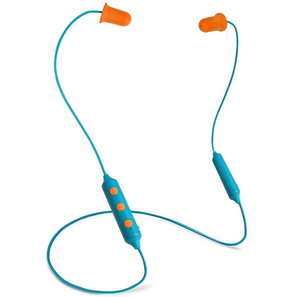 Plugfones Basic Pro Earbud Noise-Cancelling Bluetooth Earphones - Blue Refurbished - undefined refurbished available on Backmarket
