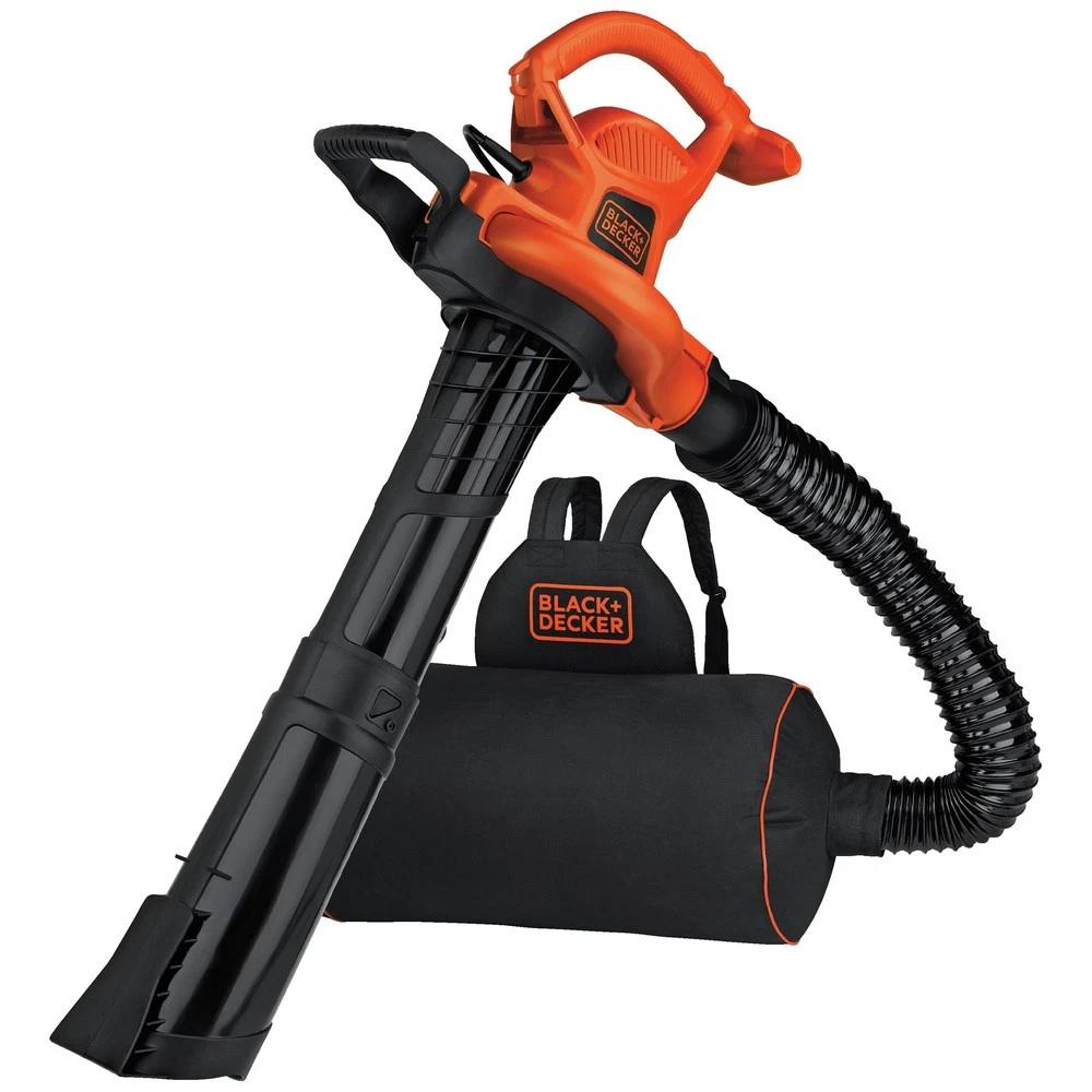 Black & Decker BEBL7000 VACPACK 3-in-1 Corded Leaf Blower/Vacuum/Mulcher New Refurbished - Black & Decker refurbished available on Backmarket