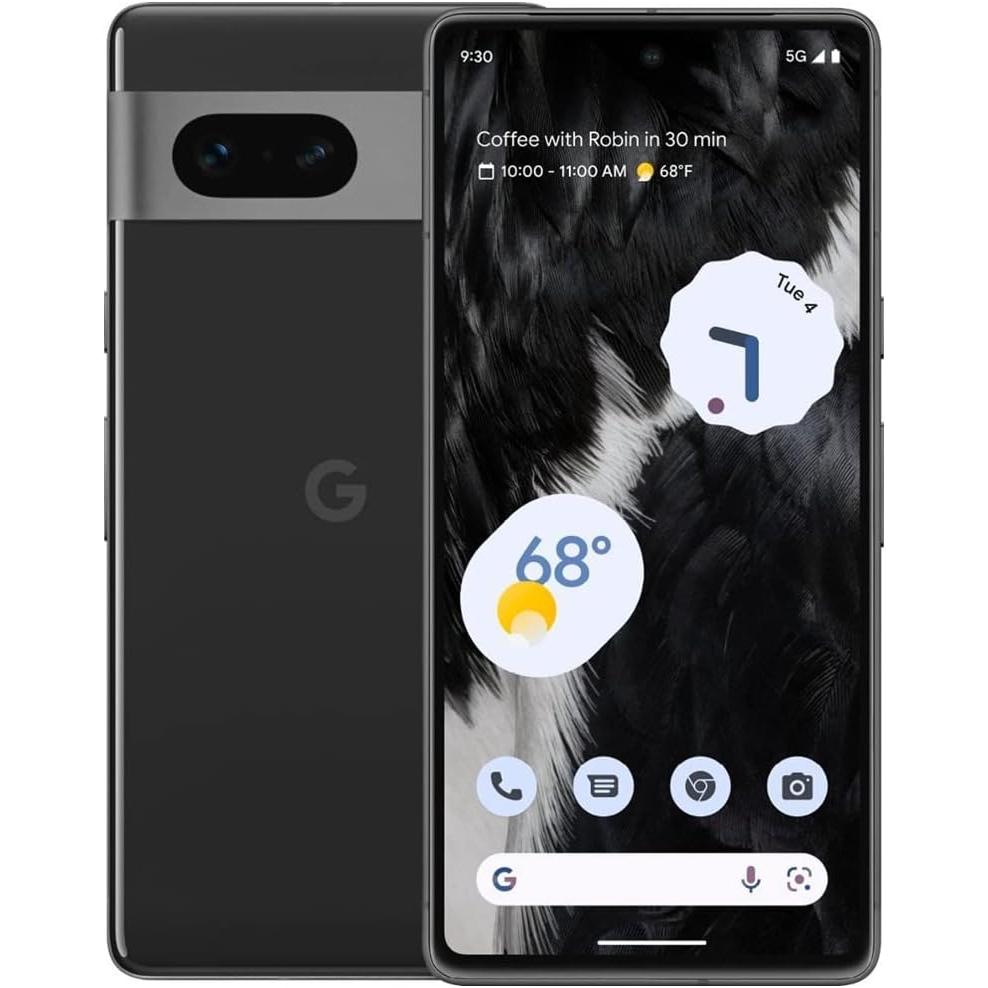 Google Pixel 7 128GB - Black - Unlocked Refurbished - Google refurbished available on Backmarket