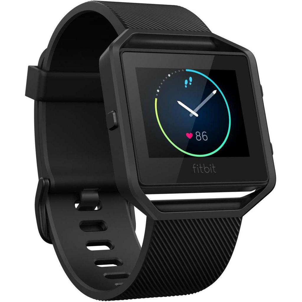 Fitbit Smart Watch Blaze HR - Gun Metal Black Reconditionné - Fitbit refurbished available on Backmarket