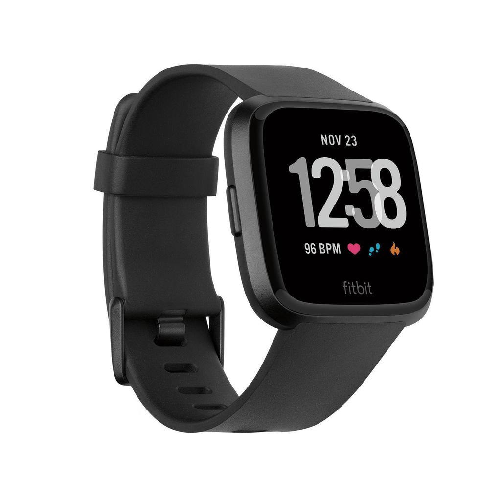 Fitbit Smart Watch Versa HR - Black Reconditionné - Fitbit refurbished available on Backmarket