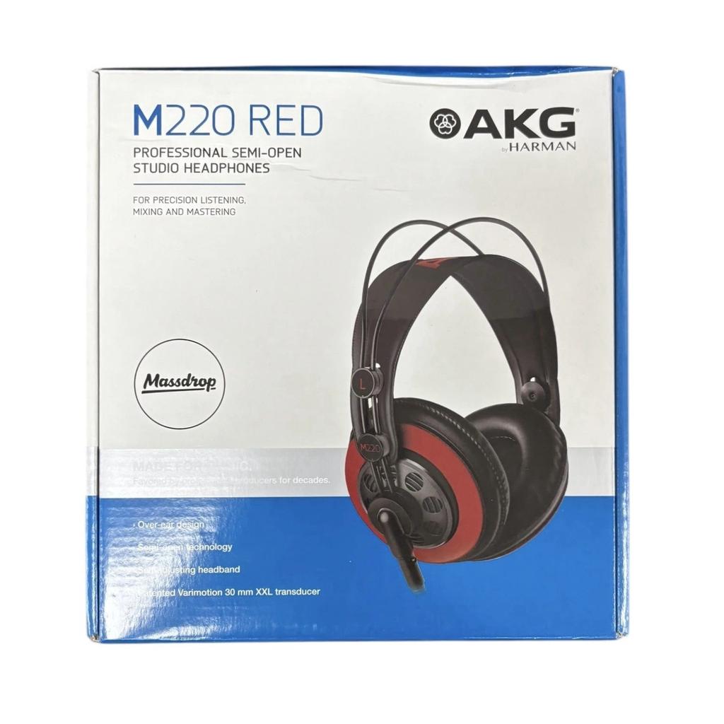 Akg M220 Pro Noise cancelling Gaming Headphone with microphone - Black Refurbished - AKG Acoustics refurbished available on Backmarket
