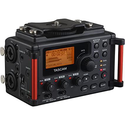 Tascam DR-60DMKII 4-Channel for DSLR Camera Rig Dictaphone Refurbished - Tascam refurbished available on Backmarket