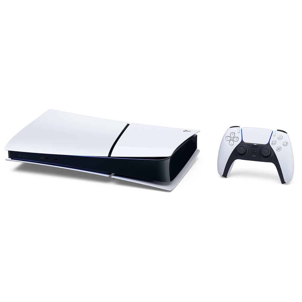 PlayStation 5 Slim Digital 825GB - White Refurbished - View 2 - Sony