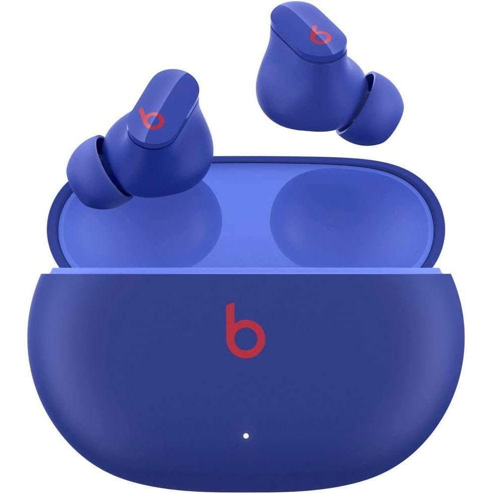 Beats By Dr. Dre Beats Studio Buds Earbud Noise-Cancelling Bluetooth Earphones - Blue Reconditionné - Beats by Dr. Dre refurbished available on Backmarket