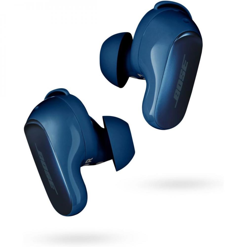 Bose QuietComfort Ultra Earbud Noise-Cancelling Bluetooth Earphones - Navy blue Refurbished - Bose refurbished available on Backmarket