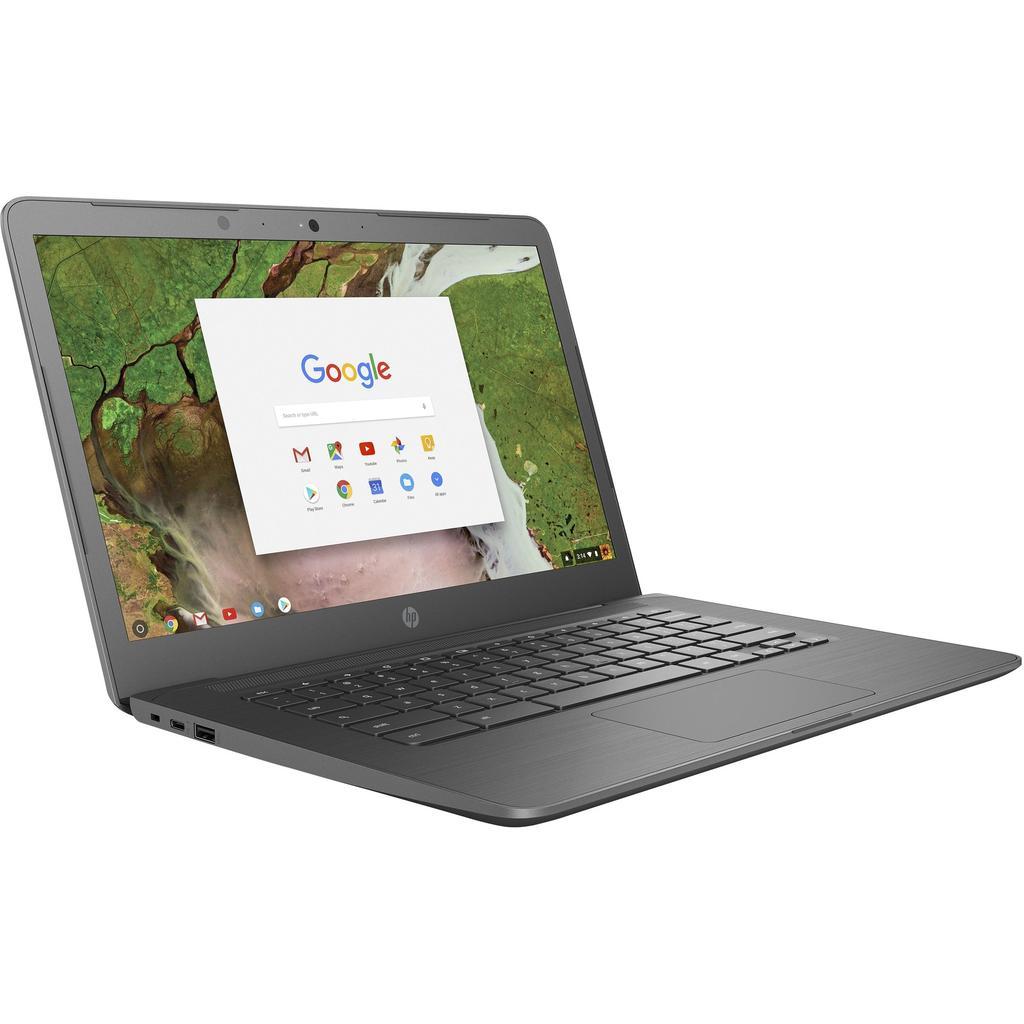 HP ChromeBook 14 G5 Celeron N3350 1.1 GHz 32 GB eMMC - 4 GB Reconditionné - Hewlett-Packard (ou HP en abrégé) refurbished available on Backmarket