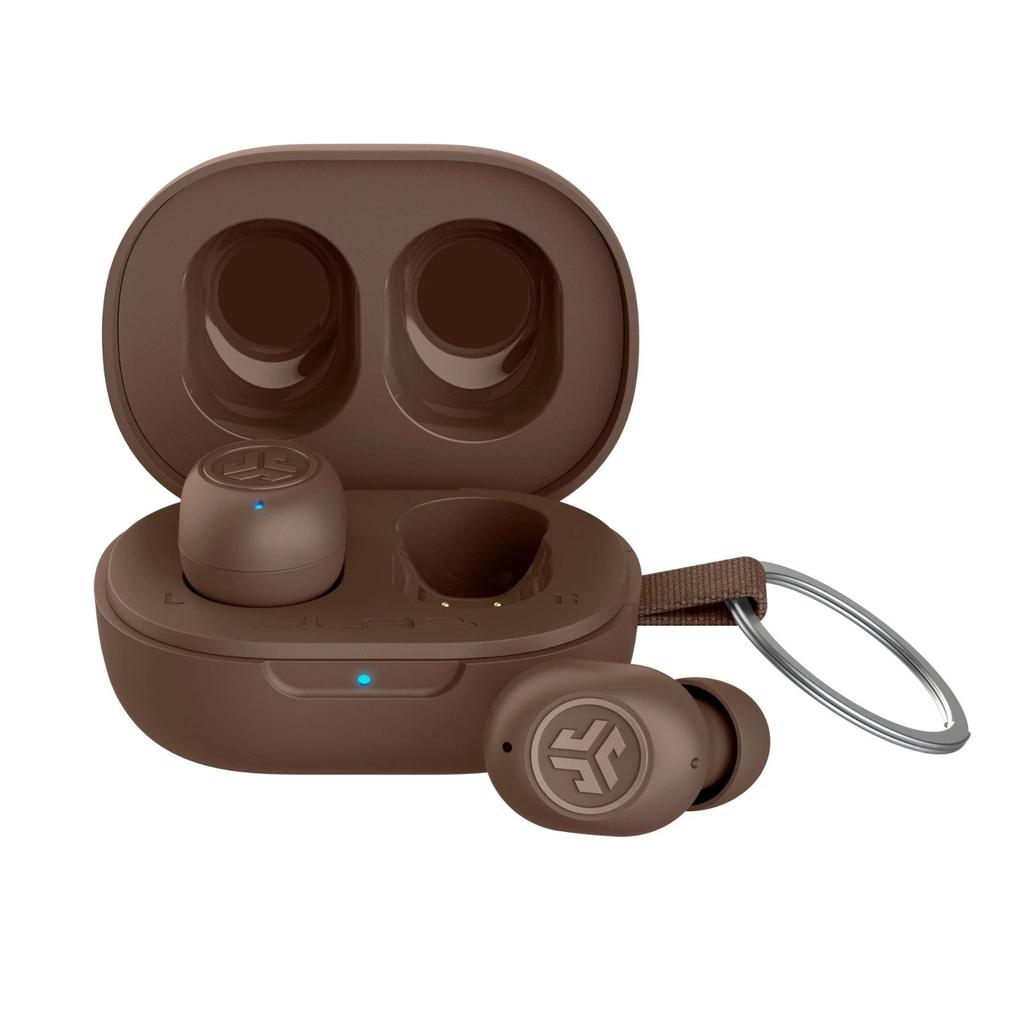 Jlab JBuds Mini Tones Earbud Noise-Cancelling Bluetooth Earphones - Brown Refurbished - JLab Audio refurbished available on Backmarket