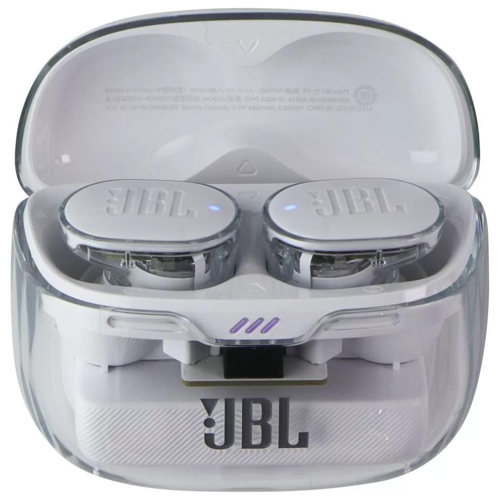 Jbl Tune Buds Noise cancelling Headphone Bluetooth - White Refurbished - JBL refurbished available on Backmarket