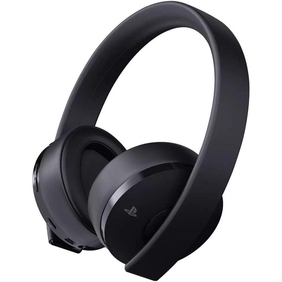 Sony PlayStation Gold Wireless Headset 7.1 Noise cancelling Gaming Headphone Bluetooth with microphone - Black Refurbished - Sony refurbished available on Backmarket