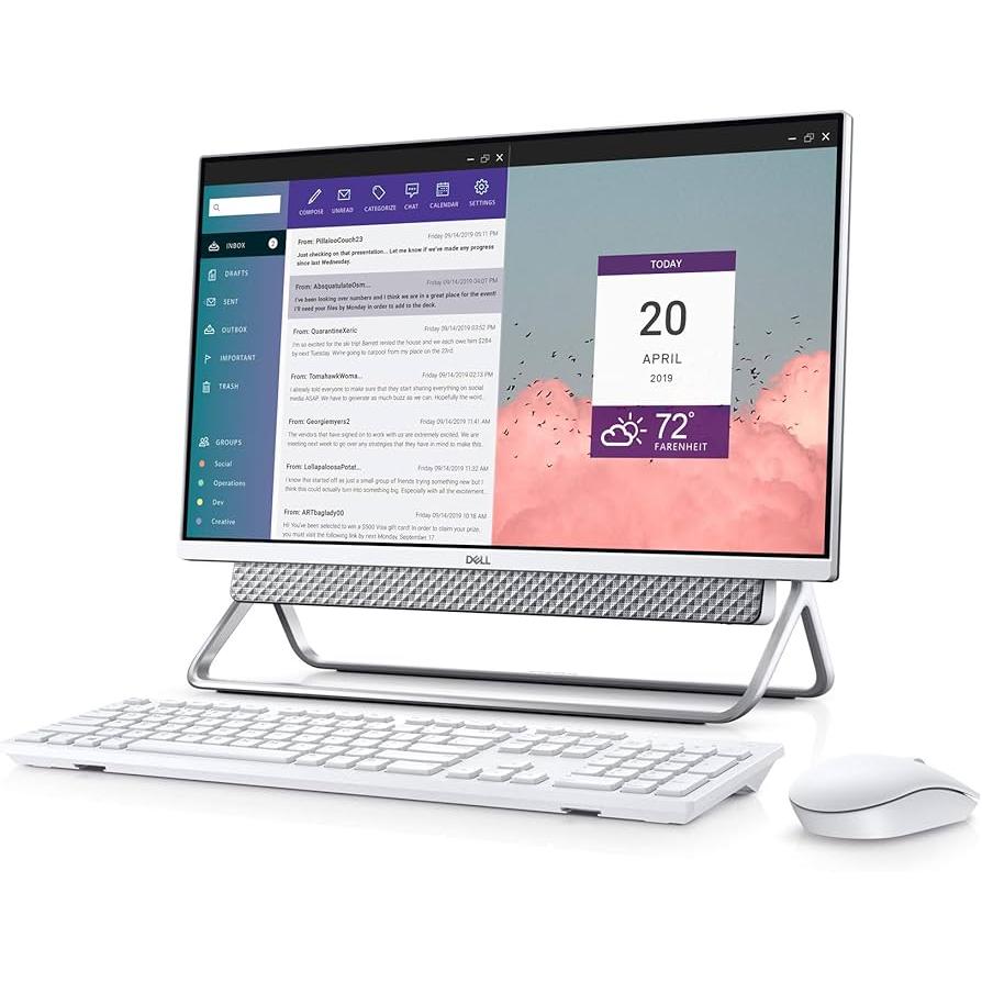 Dell Inspiron 5400 AIO 23"" - Core i7-1165G7 - RAM 16 GB - SSD 512 GB Reconditionné - Dell refurbished available on Backmarket