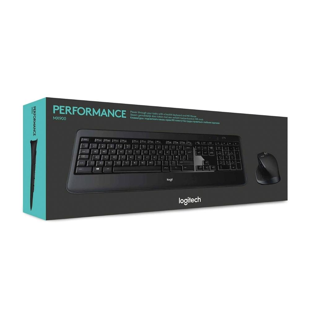 Logitech Keyboard QWERTY Wireless Backlit Keyboard MX900 Reconditionné - Logitech refurbished available on Backmarket