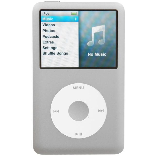iPod Classic 6 2007 160GB - Silver Refurbished - Apple refurbished available on Backmarket
