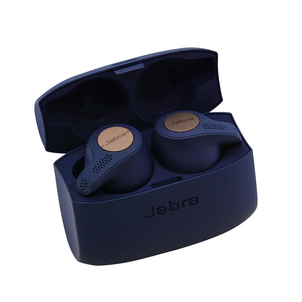 Jabra Elite Active 65T Noise-Cancelling Bluetooth Earphones - Blue Reconditionné - Jabra refurbished available on Backmarket