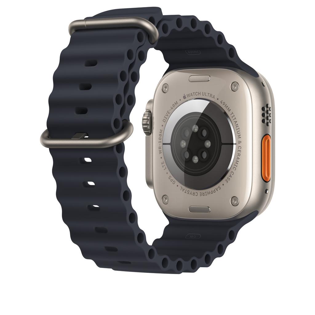 Apple Watch Ocean Band Extension 49mm - Midnight Refurbished - Apple refurbished available on Backmarket