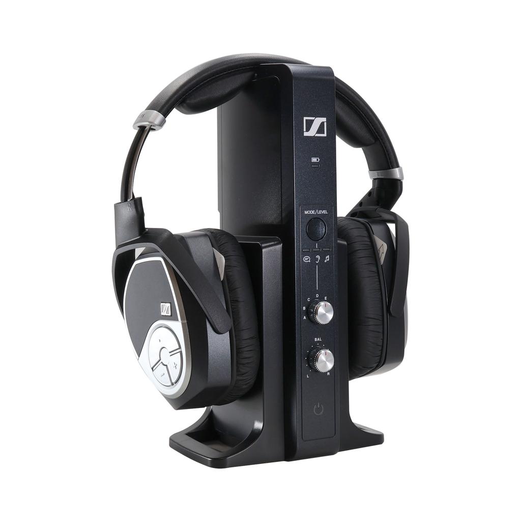 Sennheiser RS 19 Noise cancelling Gaming Headphone Bluetooth with microphone - Black Reconditionné - Sennheiser refurbished available on Backmarket