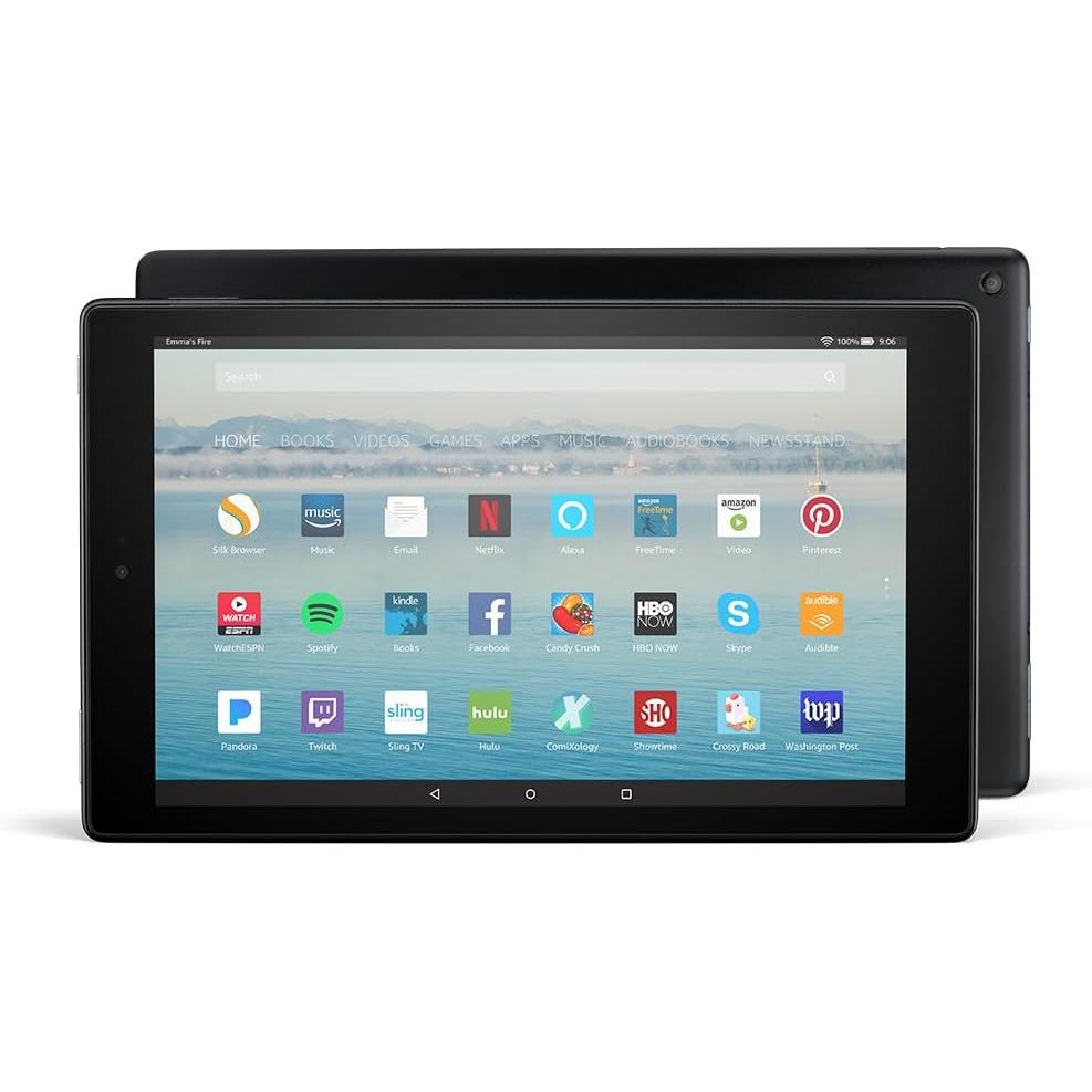 Amazon Fire HD 10 32GB - Black - (Wi-Fi) Refurbished - Amazon refurbished available on Backmarket