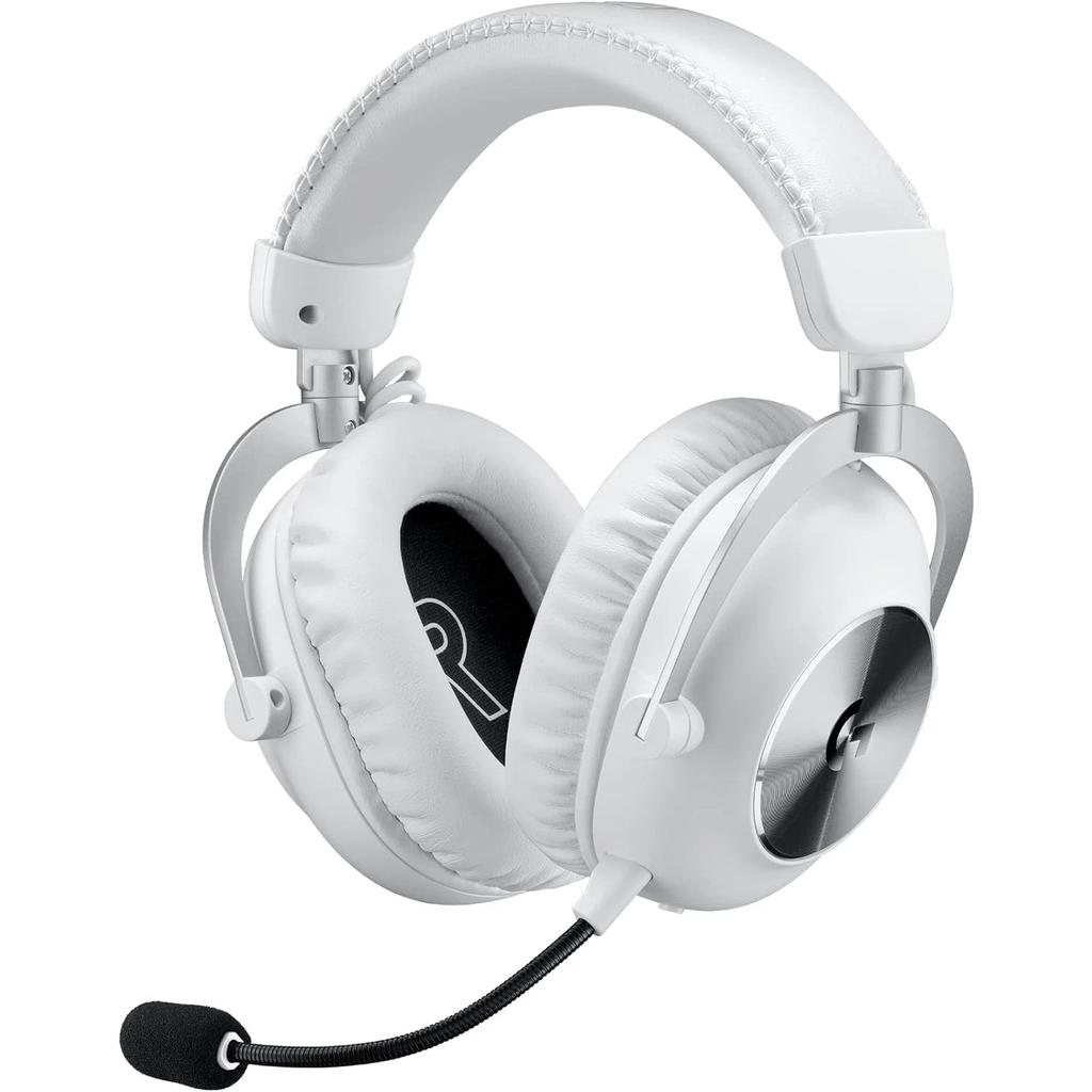 Logitech Pro X 2 LIGHTSPEED Noise cancelling Gaming Headphone Bluetooth with microphone - White Refurbished - Logitech refurbished available on Backmarket