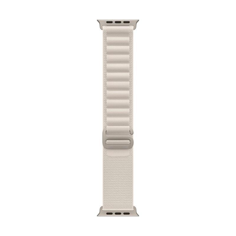 Apple Watch Alpine Loop 49mm - Starlight - L Reconditionné - Apple refurbished available on Backmarket