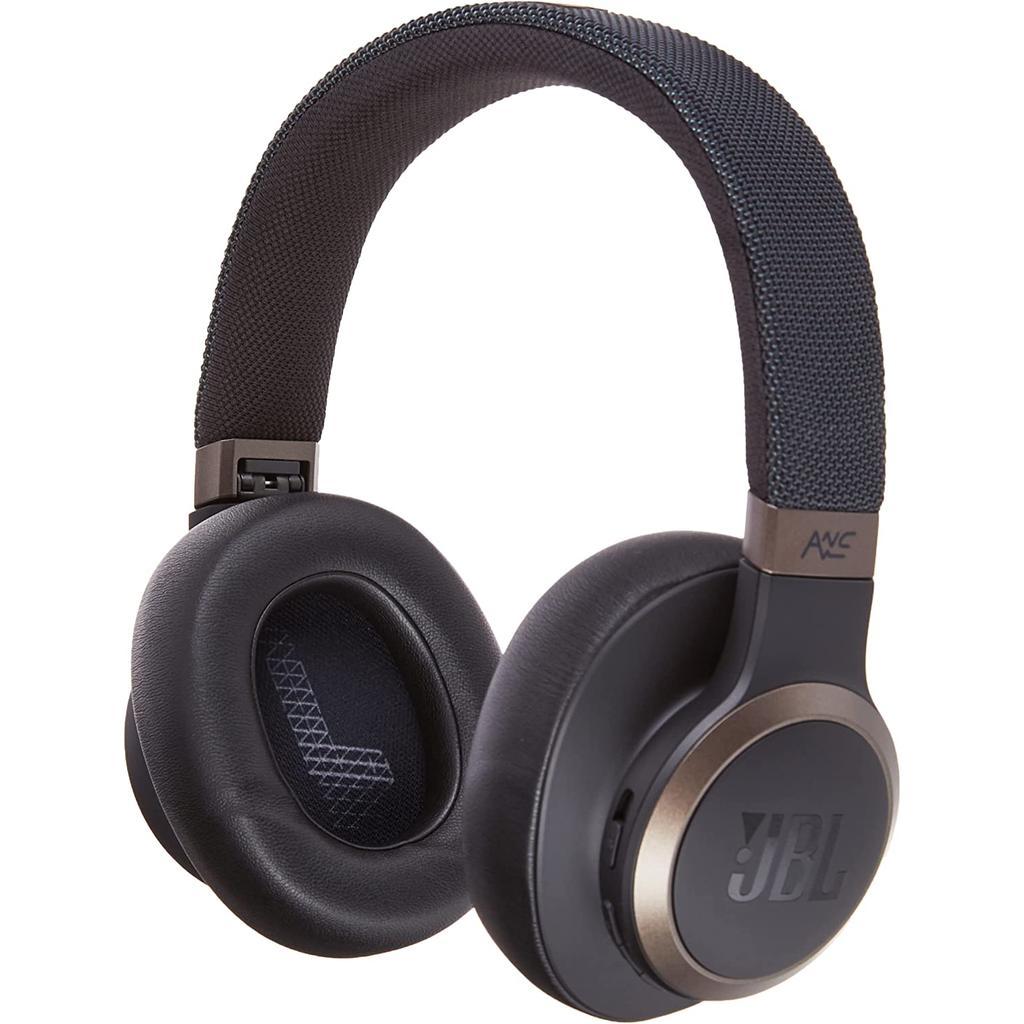Jbl Live 650BTNC Noise cancelling Headphone Bluetooth with microphone - Black Reconditionné - JBL refurbished available on Backmarket