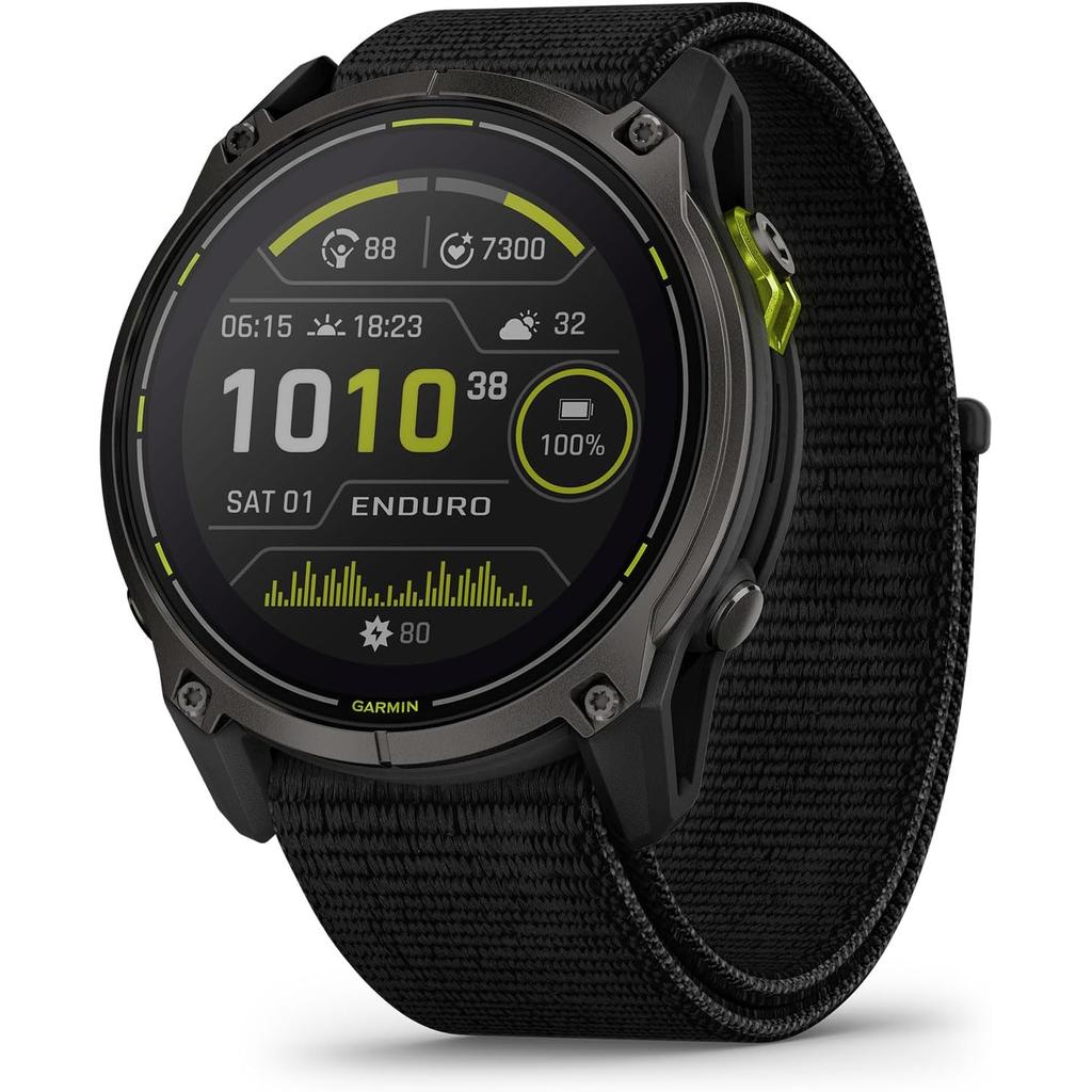 Garmin Enduro 2 Bluetooth 51 mm - Black Reconditionné - Garmin refurbished available on Backmarket