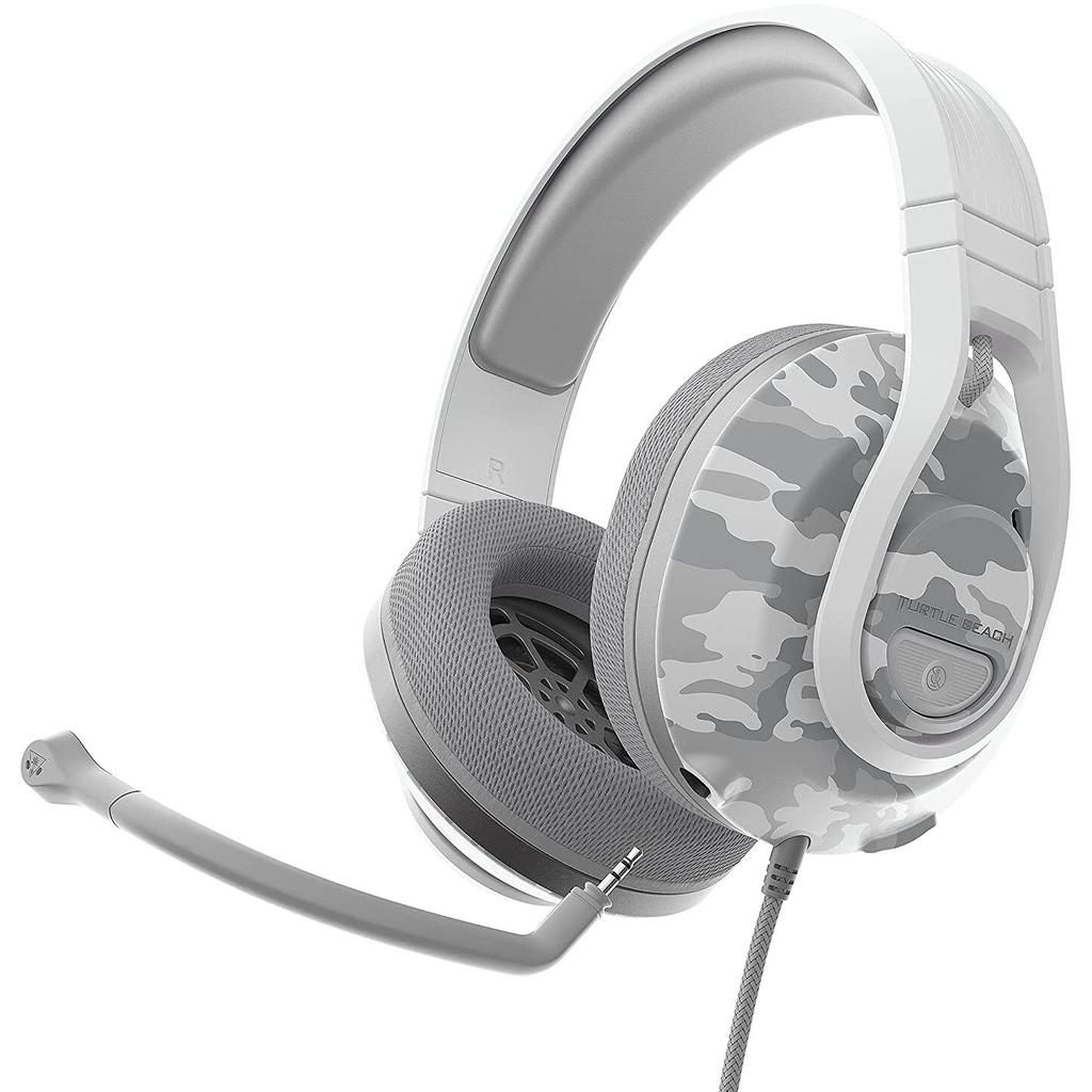 Turtle Beach Recon 500 Gaming Headphone with microphone - White Reconditionné - Turtle Beach refurbished available on Backmarket