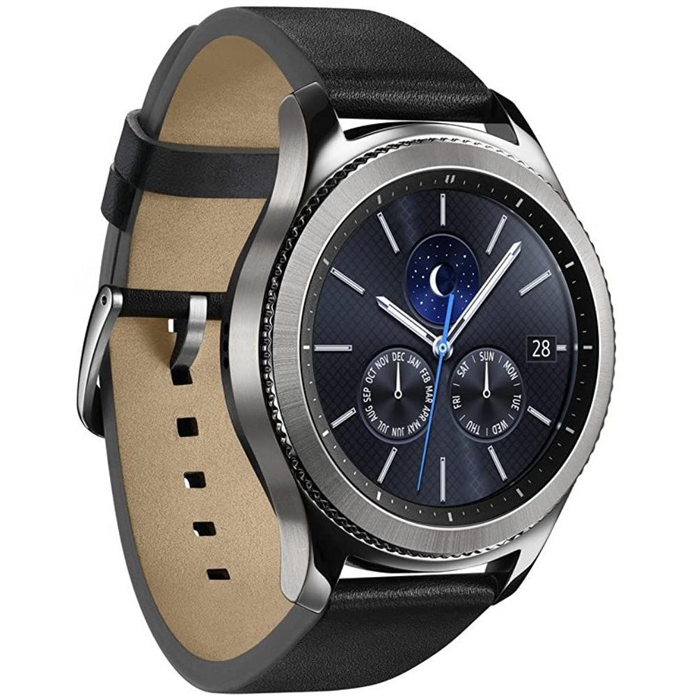 Samsung Smart Watch Galaxy Gear S3 Frontier SM-R760 HR GPS - Silver Reconditionné - Samsung refurbished available on Backmarket
