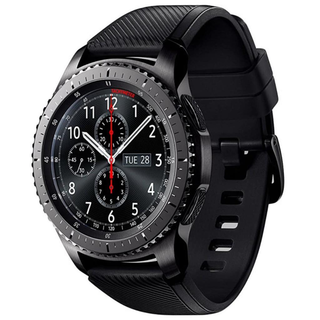 Samsung Smart Watch Gear S3 Frontier HR GPS - Black Reconditionné - Samsung refurbished available on Backmarket
