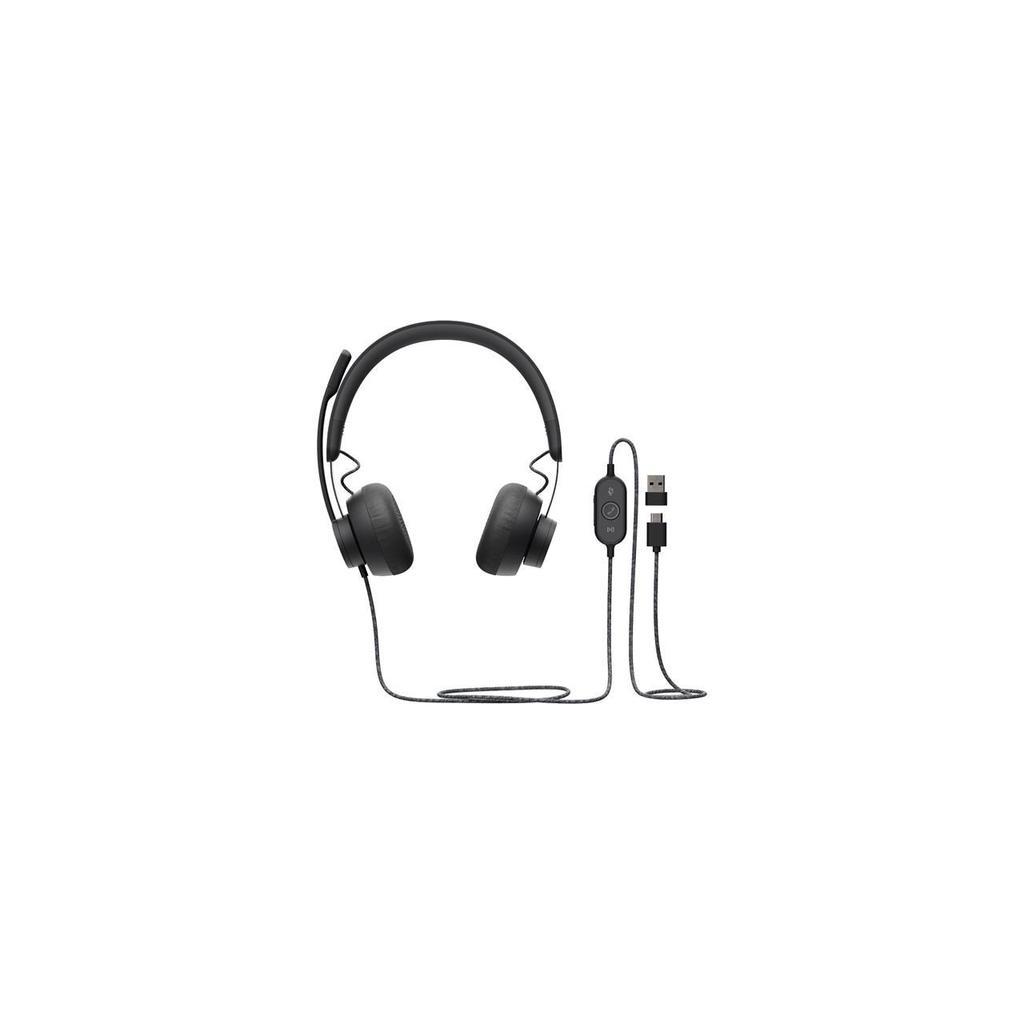 Buy Logitech Zone Wired Noise cancelling Headphone with microphone - Black Refurbished - $208.00 Logitech Zone Wired Noise cancelling Headphone with microphone - Black Refurbished - Logitech refurbished available on Backmarket
