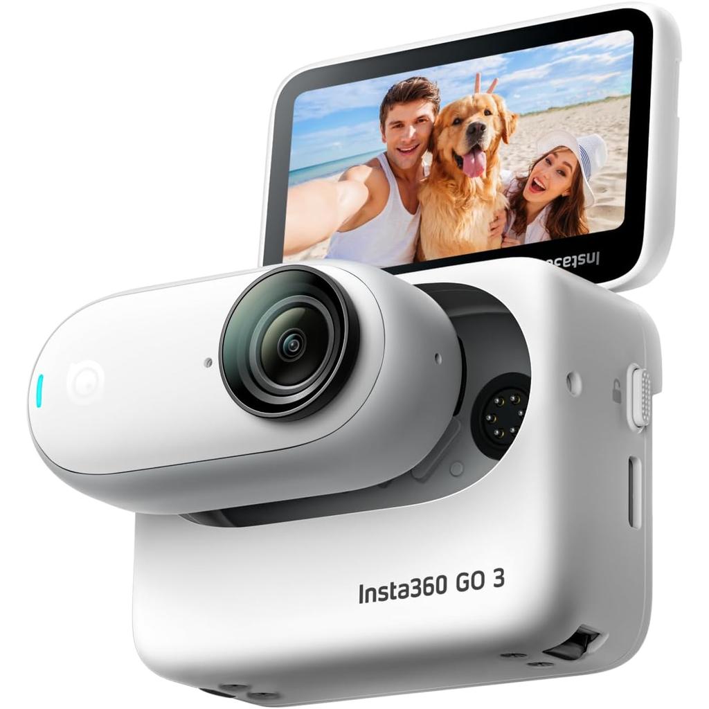 Insta360 GO 3 Standard Bundle Camcorder - White Refurbished - Insta360 refurbished available on Backmarket