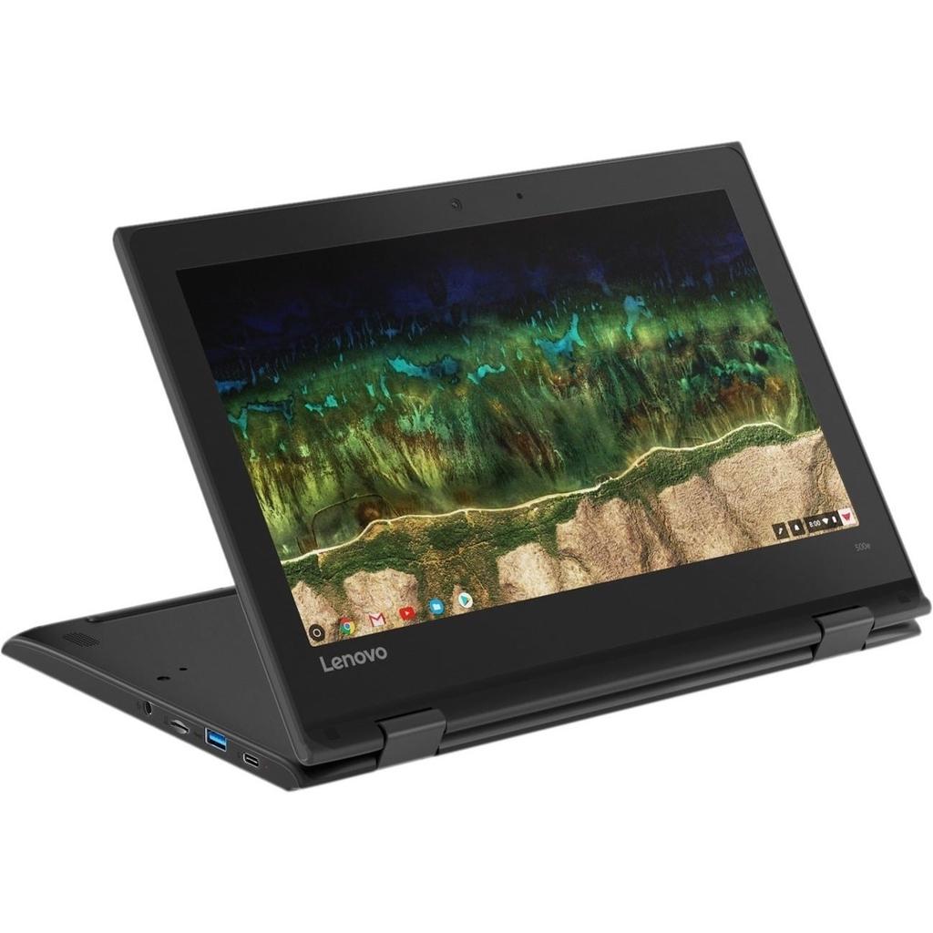 Lenovo 500E ChromeBook G2 Celeron J4105 1.1 GHz 64 GB eMMC - 8 GB Reconditionné - Lenovo refurbished available on Backmarket