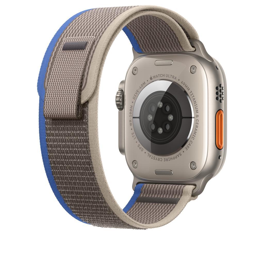 Apple Watch Trail Loop 49mm - Blue/Gray - M/L Reconditionné - Apple refurbished available on Backmarket