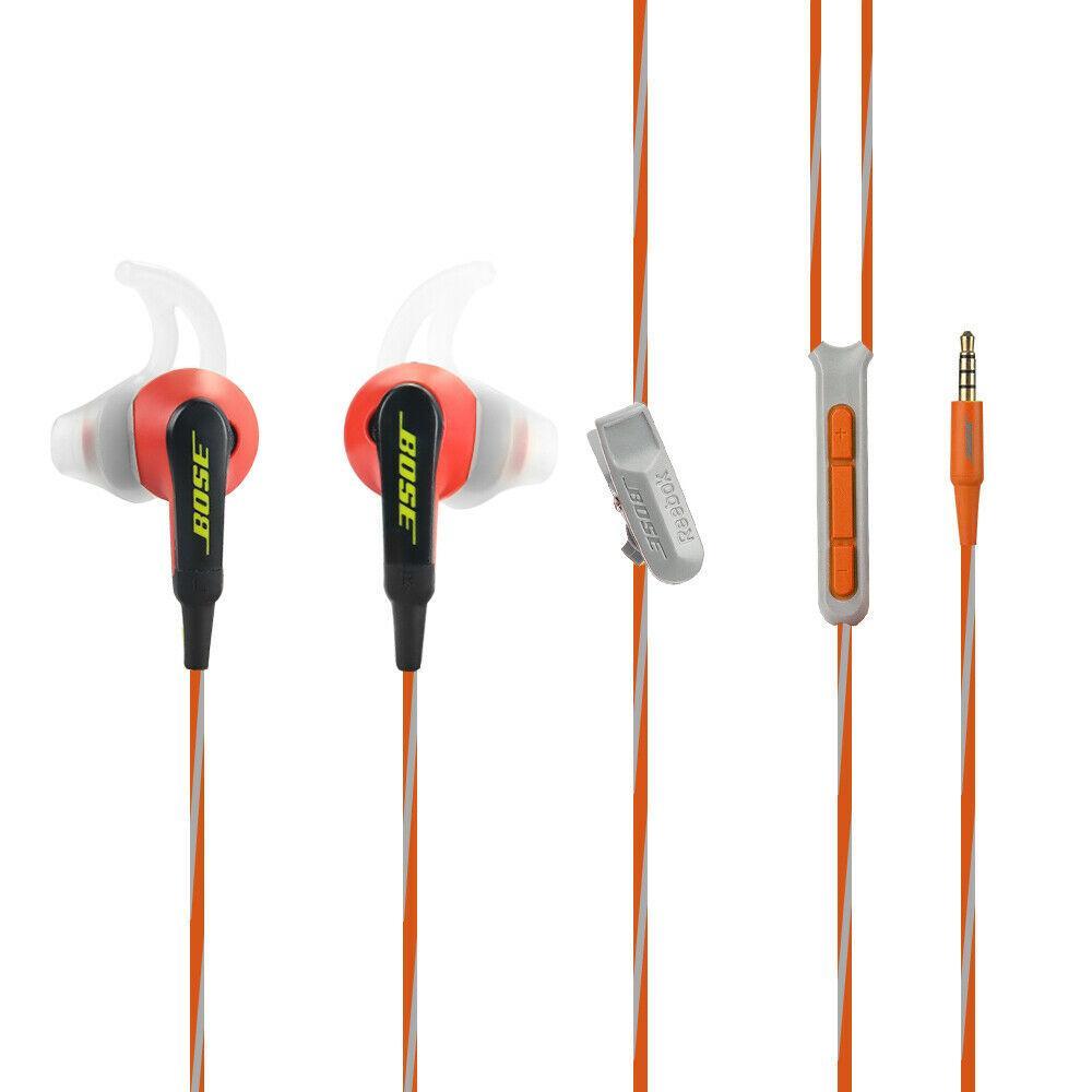 Bose Soundsport Wired Earbud Earphones - Red/Orange Reconditionné - Bose refurbished available on Backmarket