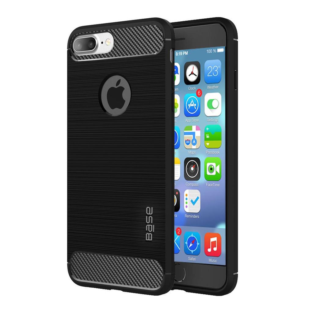 iPhone 7 Plus/iPhone 8 Plus case - Silicone - Black Refurbished - N/A refurbished available on Backmarket