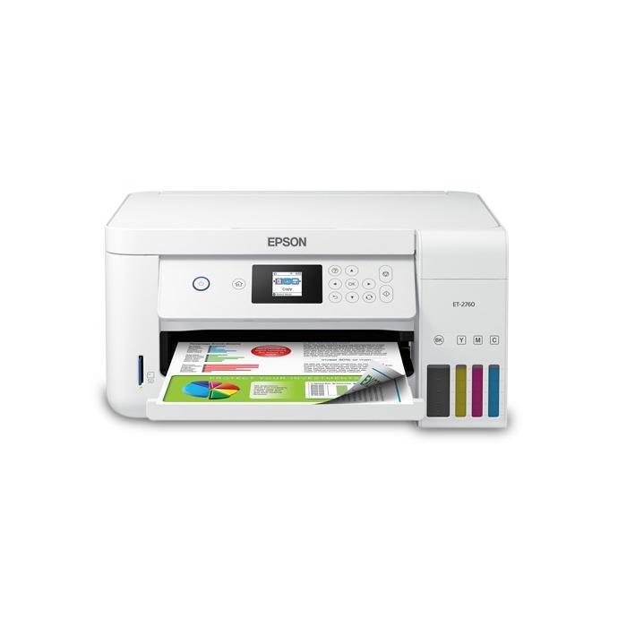 Buy Epson EcoTank ET-2760 Color laser Refurbished - $272.03 Epson EcoTank ET-2760 Color laser Refurbished - Epson refurbished available on Backmarket