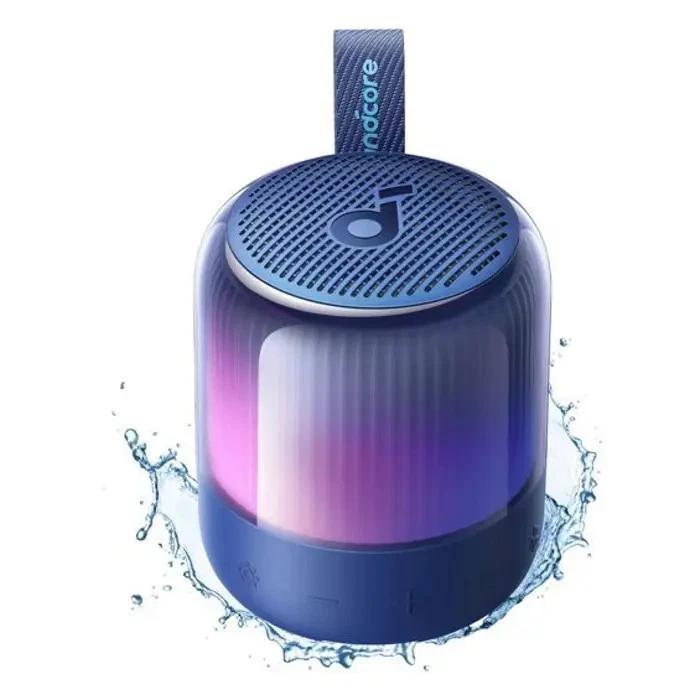 Soundcore Glow Mini Bluetooth speakers - Blue Reconditionné - Anker Soundcore refurbished available on Backmarket