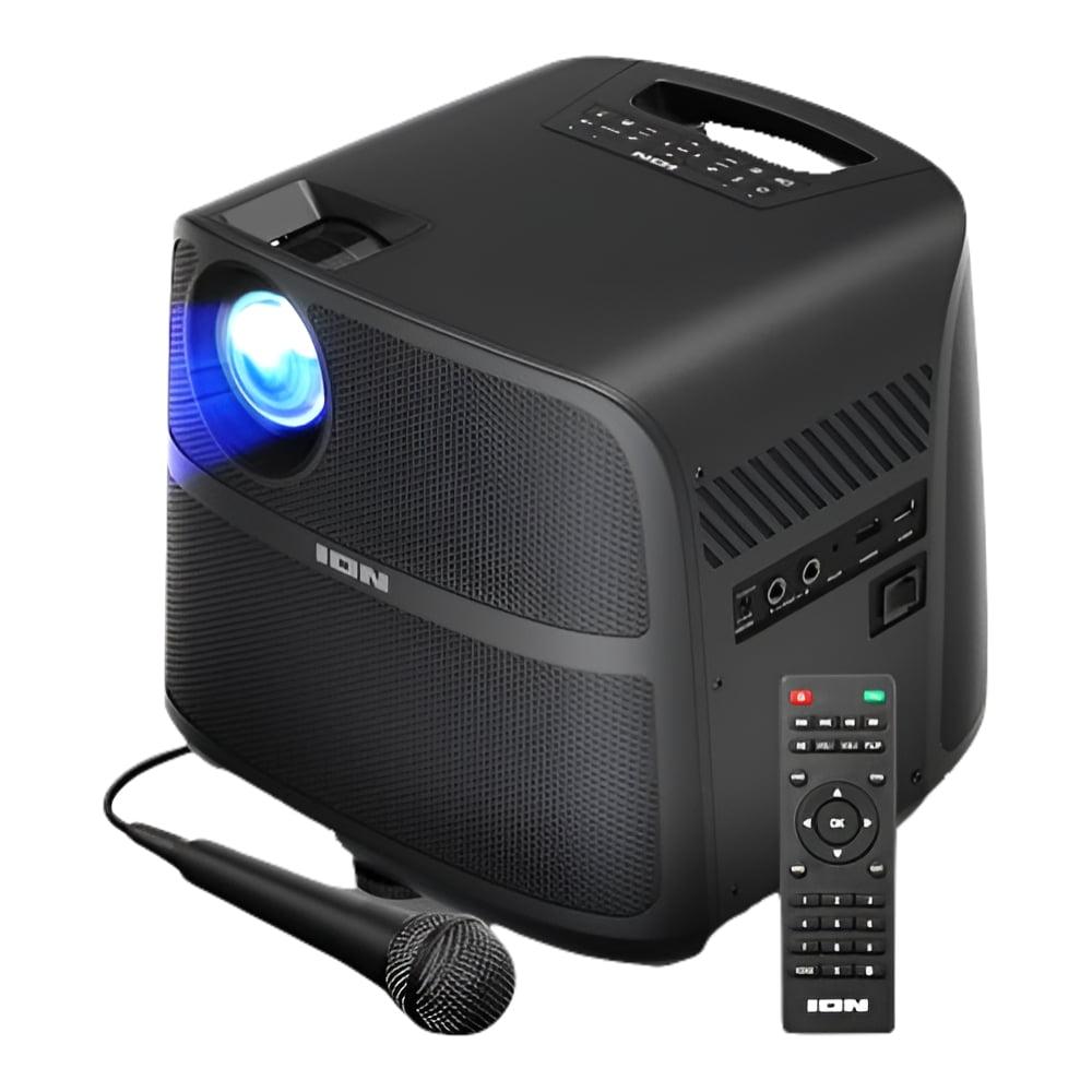 Ion Audio Projector Deluxe HD Video projector 100 Lumen - Black Refurbished - ION Audio refurbished available on Backmarket