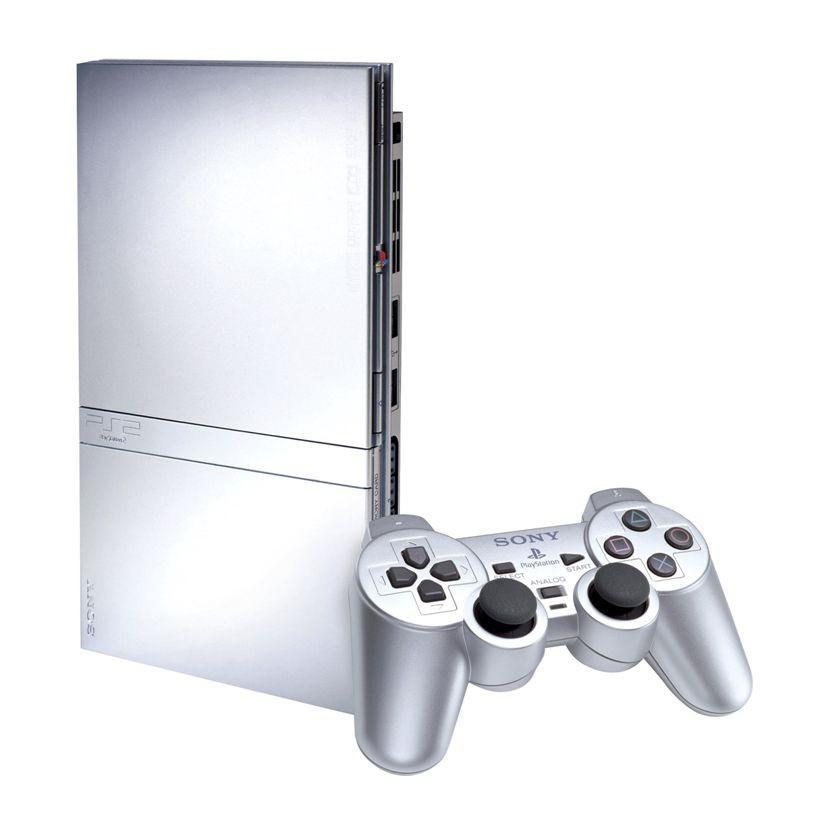PlayStation 2 Slim - Silver Refurbished - Sony refurbished available on Backmarket